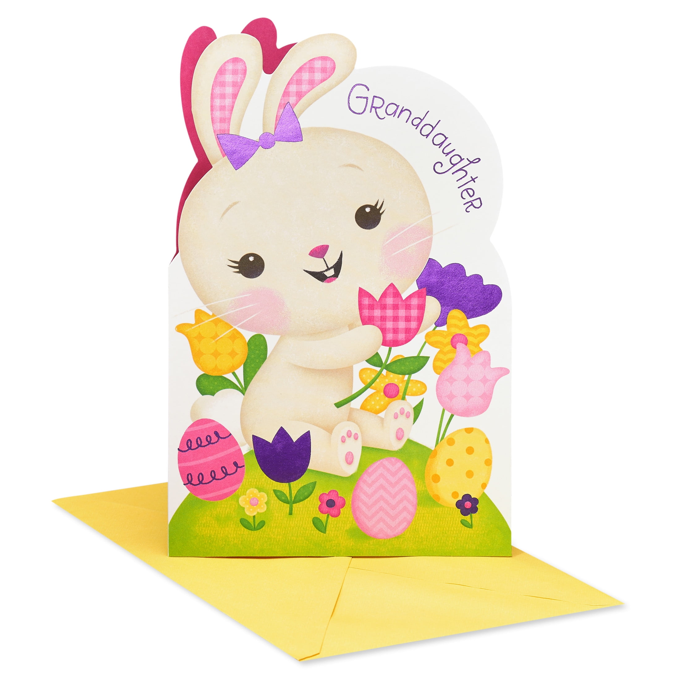 American Greetings Easter Card for Granddaughter (Honey-Bunny)