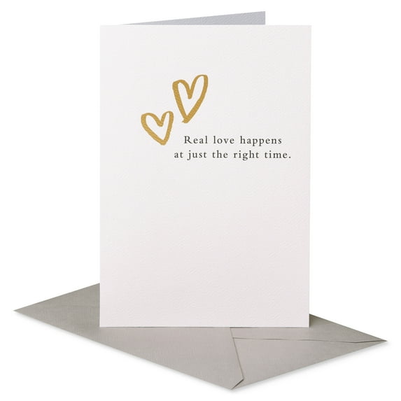 American Greetings Wedding Card for Bride and Groom (Timeless Love)