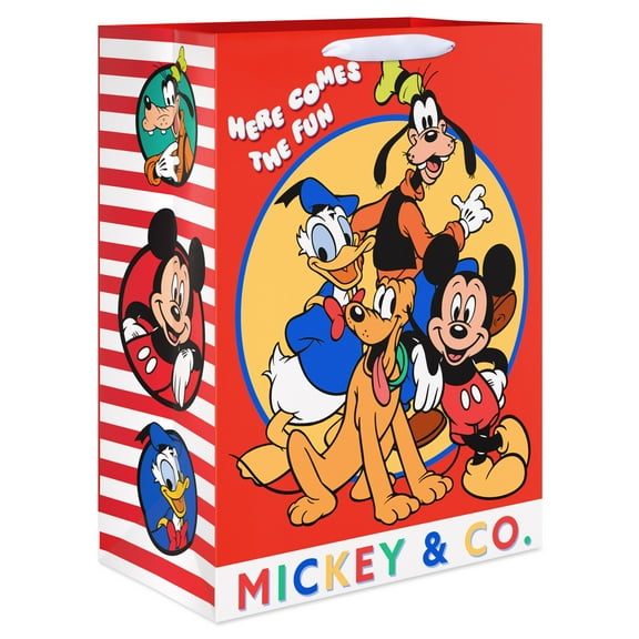 American Greetings Everyday Jumbo Gift Bag for Boy, Mickey Mouse (14.75" x 20" x 8.25") 1-Count
