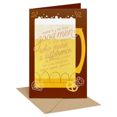 American Greetings Father's Day Card (Good Men)