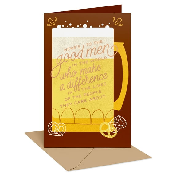 American Greetings Father's Day Card (Good Men)