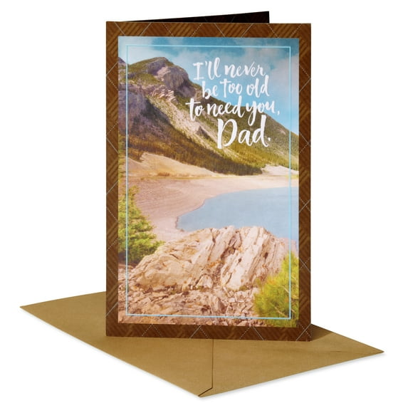 American Greetings Father's Day Card for Dad (Scenic Beauty)