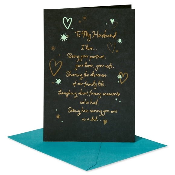 American Greetings Father's Day Card for Husband (Heartfelt Sentiments)