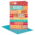thumbnail image 1 of American Greetings Funny Father's Day Card for Husband, Bold Typography Design, Includes Envelope, 1 of 6