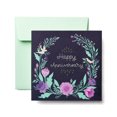 thumbnail image 1 of American Greetings Floral Anniversary Greeting Card for Couple with Foil, 1 of 6