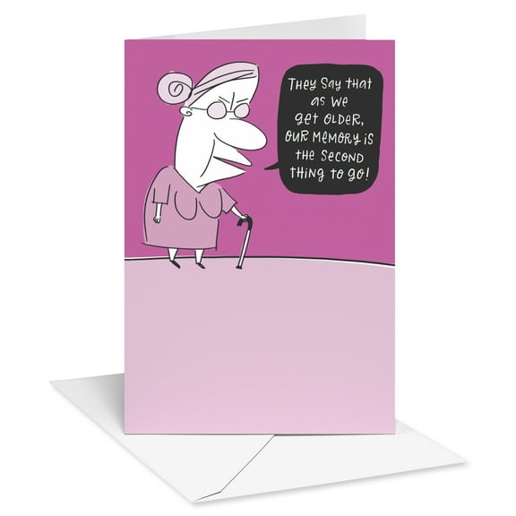 American Greetings Funny Birthday Card (Memory Loss)