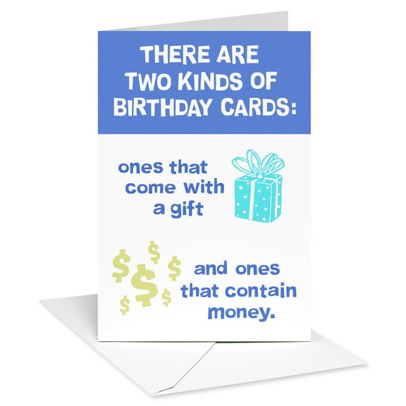 American Greetings Funny Birthday Card (Three Kinds of Cards)