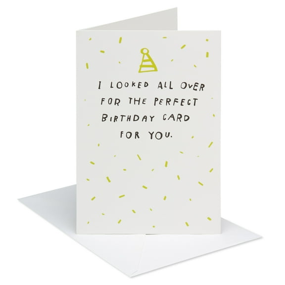 American Greetings Funny Birthday Card for Anyone (Perfect Search)