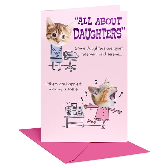 American Greetings Funny Birthday Card for Daughter (All About Daughters)