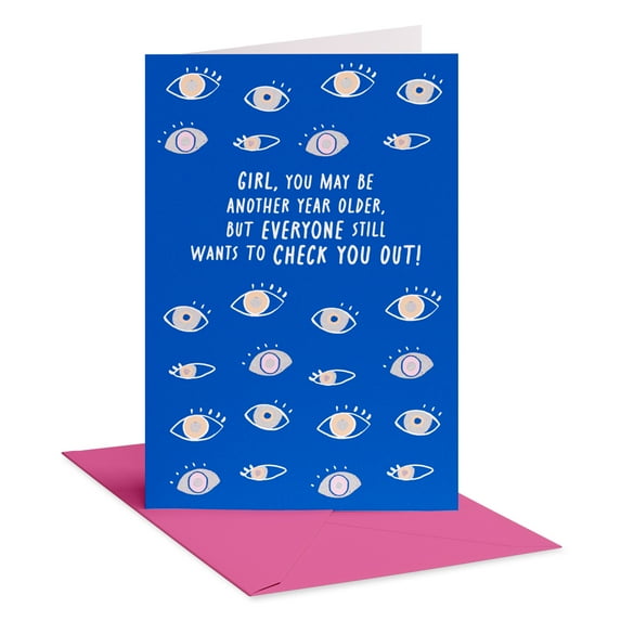 American Greetings Funny Birthday Card for Her (Eye-Catching)