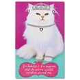 thumbnail image 1 of American Greetings Funny Birthday Cards for Women (Inner Cat), 1 of 4
