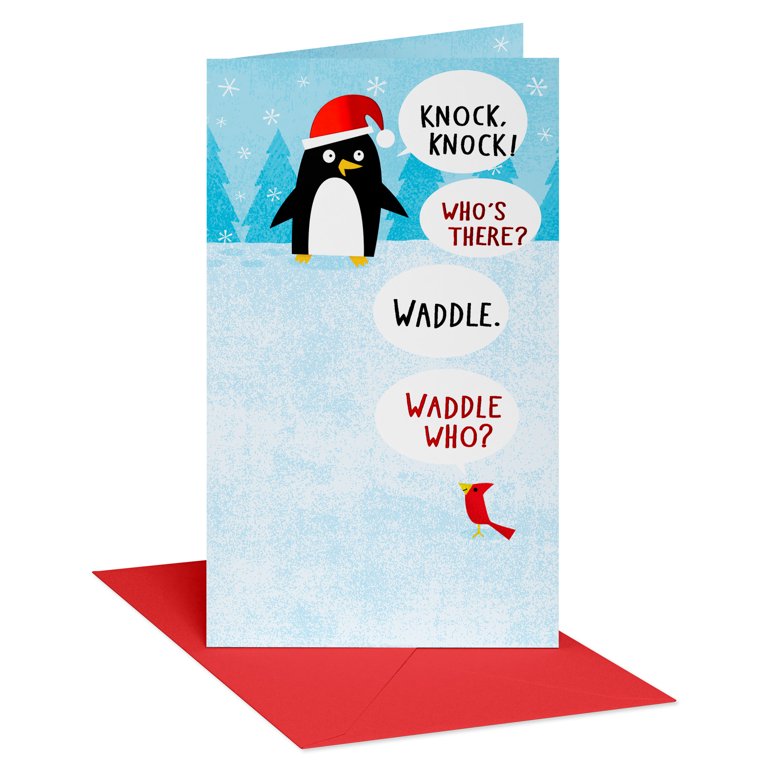 Penguin Gift Card Holder – Annette Family of Penguins Business Card Holder display picture 1