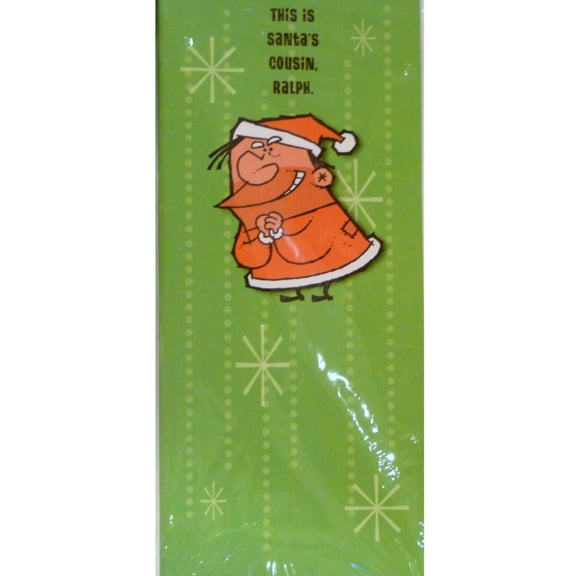 American Greetings Funny Santa's Cousin Ralph Christmas Cards
