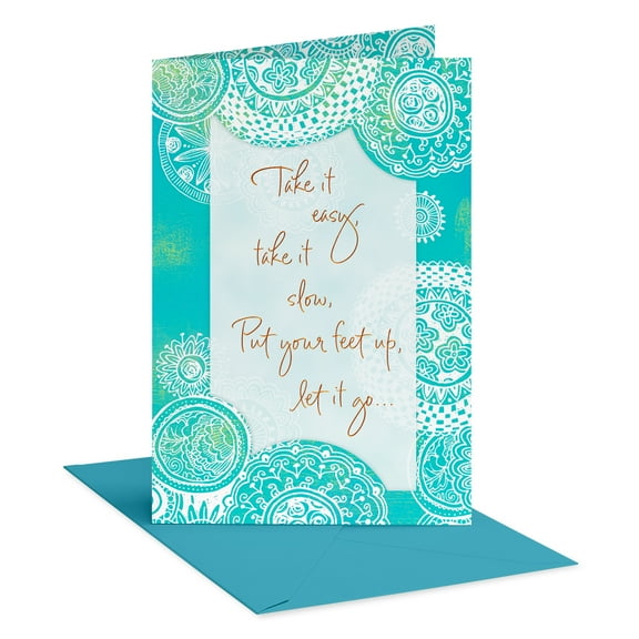 American Greetings Get Well Soon Card (Take It Easy)