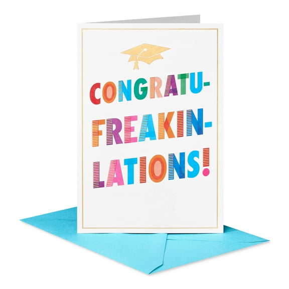 American Greetings Graduation Card for Graduate (Congrats with Attitude)