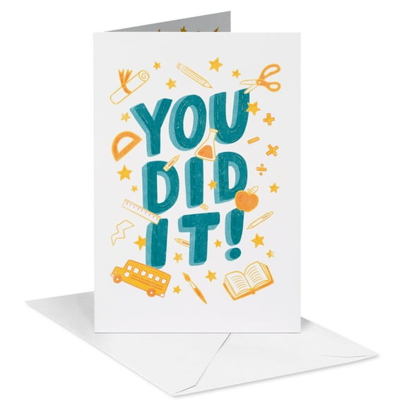 American Greetings Graduation Card for Child Graduate (You Did It!)