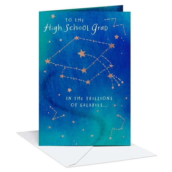 American Greetings Graduation Card for High School Graduate (Celestial Journey)