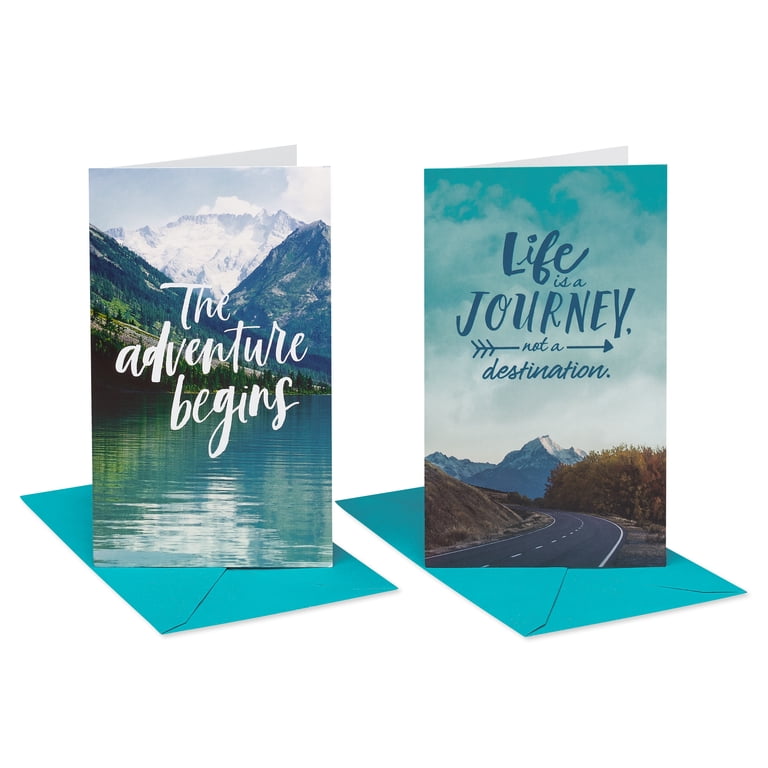 American Greetings Graduation Cards Pack, All The Amazing Places (8-Count)  - Walmart.com