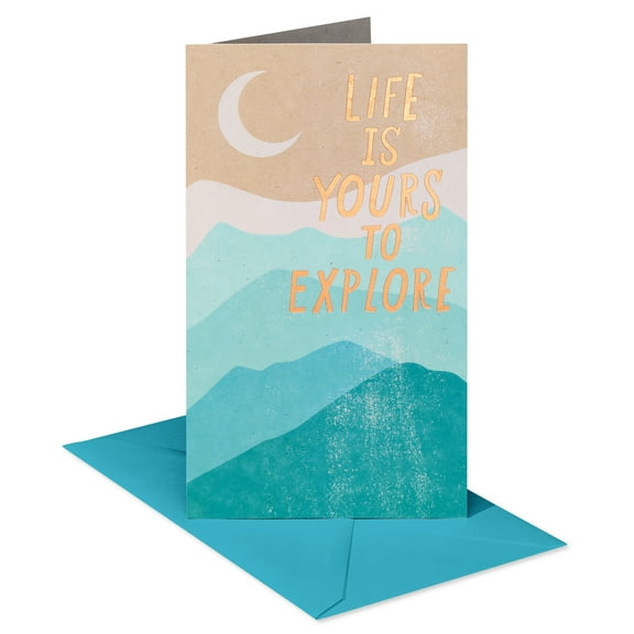 American Greetings Graduation Money/Gift Card Holder for Graduate (Life is Yours)