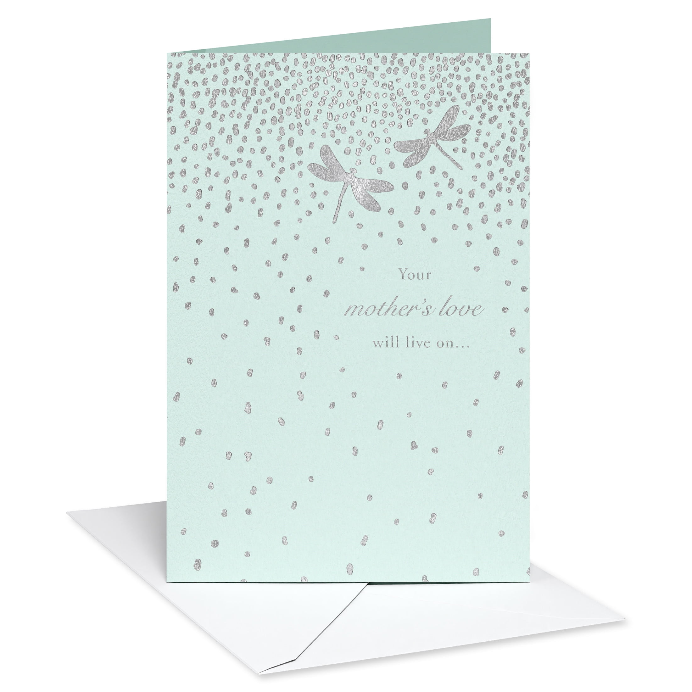Sympathy Card - Deepest Sympathy - Swan And Floral Design - Special - View #6