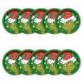 thumbnail image 1 of American Greetings Grinch 7 in. Christmas Dessert Green Paper Plates (10-Count), 1 of 5