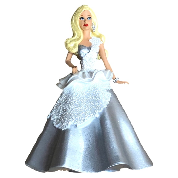 American Greetings 2013 Holiday Barbie Christmas Tree Ornament 25 Anniversary