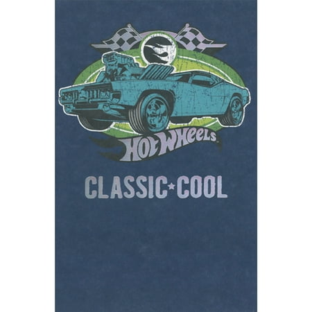 American Greetings Hot Wheels Cool Classic: Blue Car and Silver Foil Accents Father's Day Card for Dad