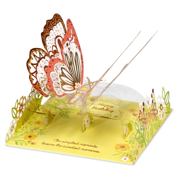 American Greetings Magic Moments Displayable Birthday Pop Up Card (Simplest Moment)