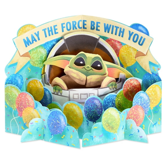 American Greetings Magic Moments Star Wars Pop Up Birthday Card (Epic Celebration)