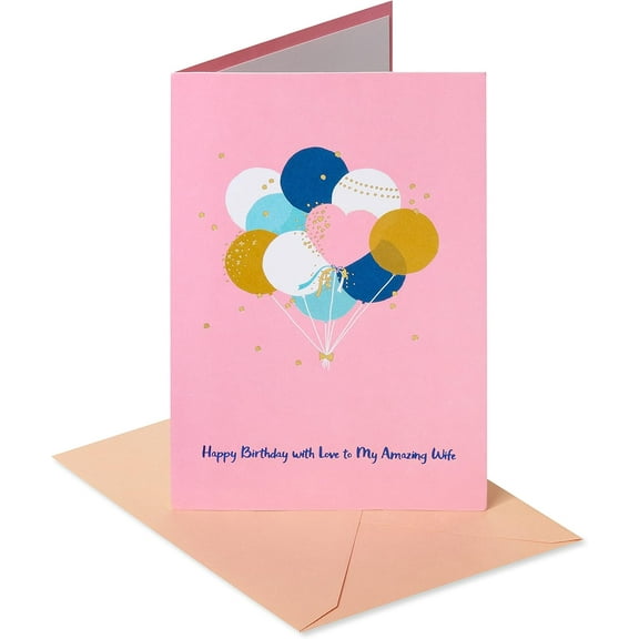 American Greetings Birthday Card for Wife (You Make the World a Magical Place)
