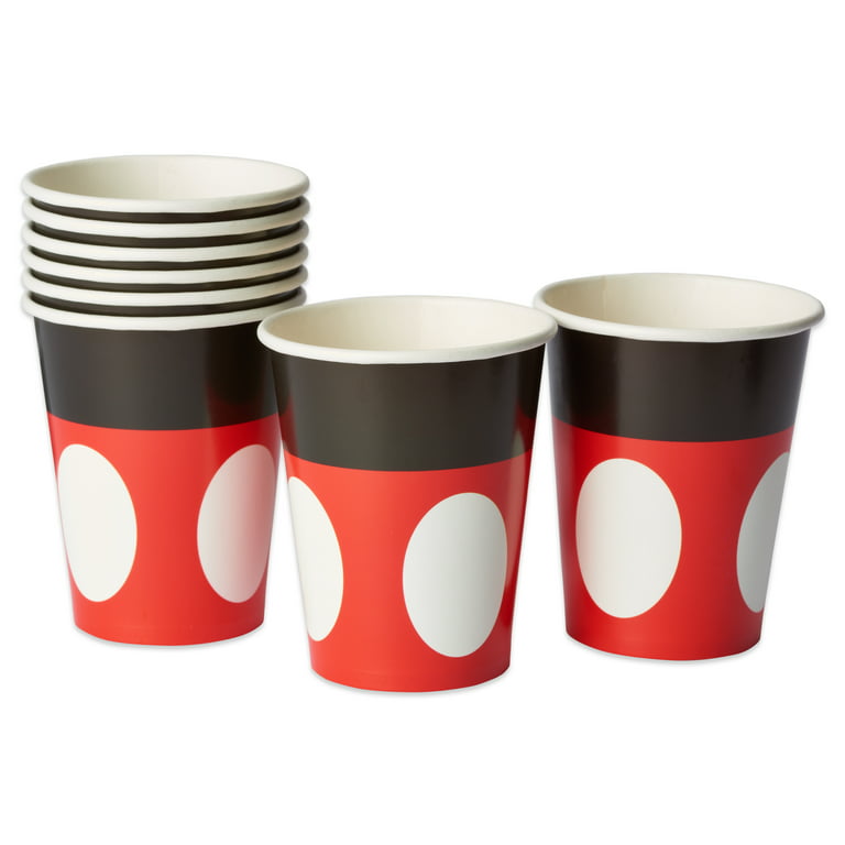 Disney Mickey Mouse 1st Birthday 9oz Paper Cups (8) - ThePartyWorks