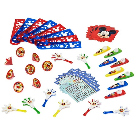American Greetings Mickey Mouse Party Favor, Mega Value Favor Pack, 48-Count