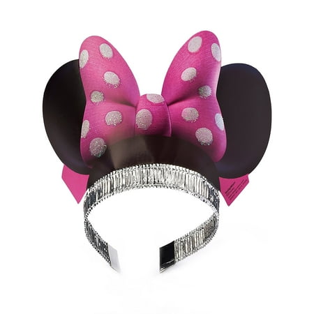 American Greetings Minnie Mouse Party Supplies, Deluxe Headband, 8-Count