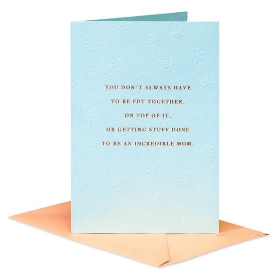 American Greetings Mother's Day Card for Mom (Being You)