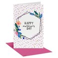 thumbnail image 1 of American Greetings Mother's Day Card with Hexagonal Floral Design, 1 of 3