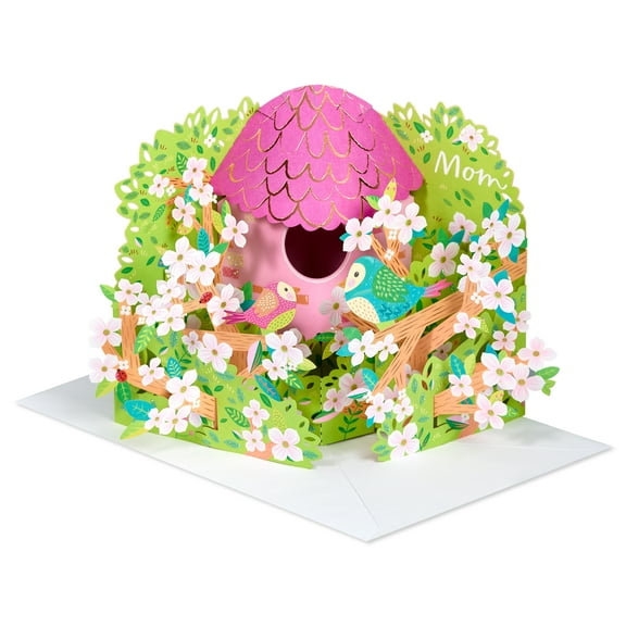 American Greetings Mother's Day Pop-Up Card (Birdhouse)