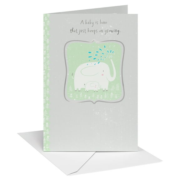 American Greetings New Baby Card for Mom to Be (World of Love)