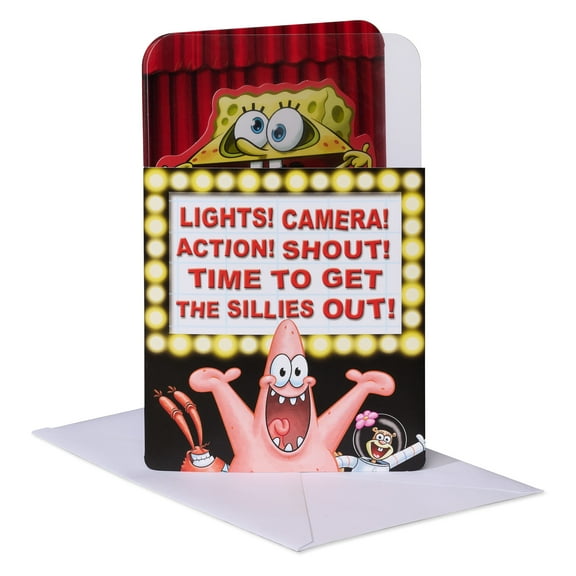 American Greetings Nickelodeon Birthday Card for Kids (Silliest Birthday)