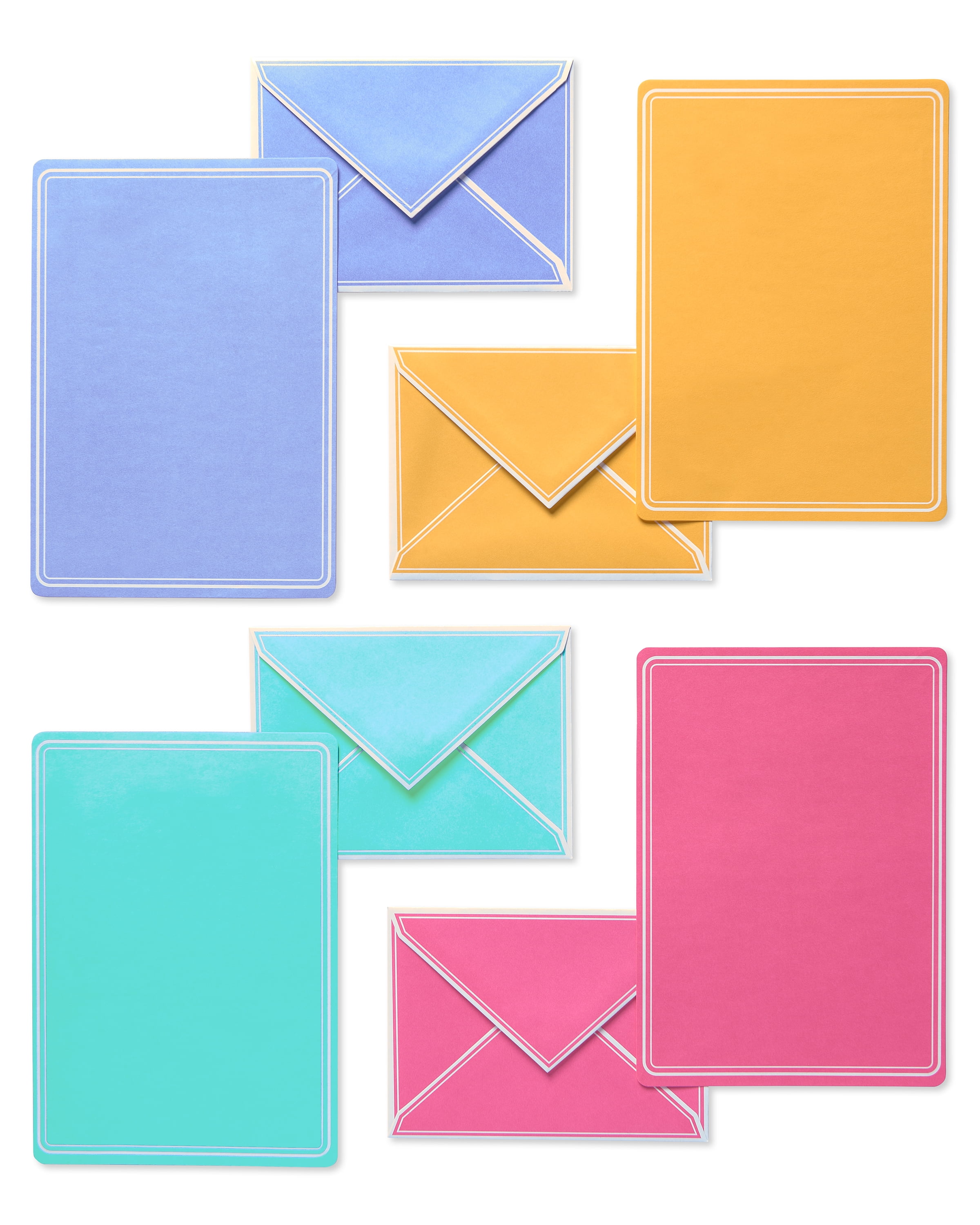 American Greetings Pastel Stationery Sheets, 80ct, Envelopes Included