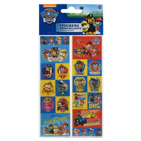 American Greetings Paw Patrol Stickers 8sht