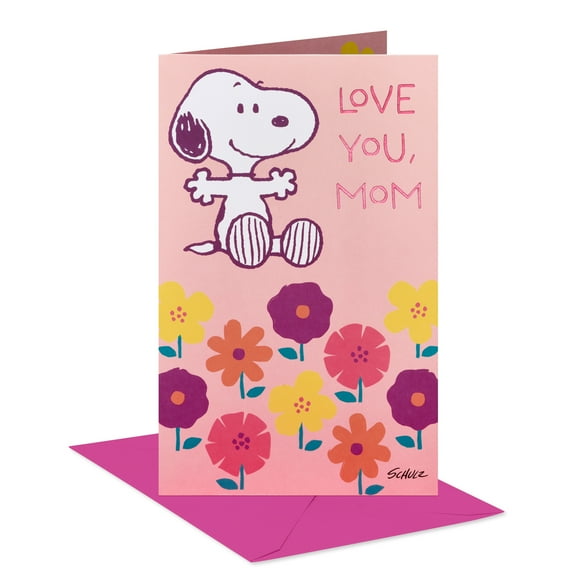 American Greetings Peanuts Birthday Card for Mother (Wonderful One)