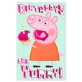 thumbnail image 1 of American Greetings Peppa Pig Birthday Card for Girl with Stickers, 1 of 4
