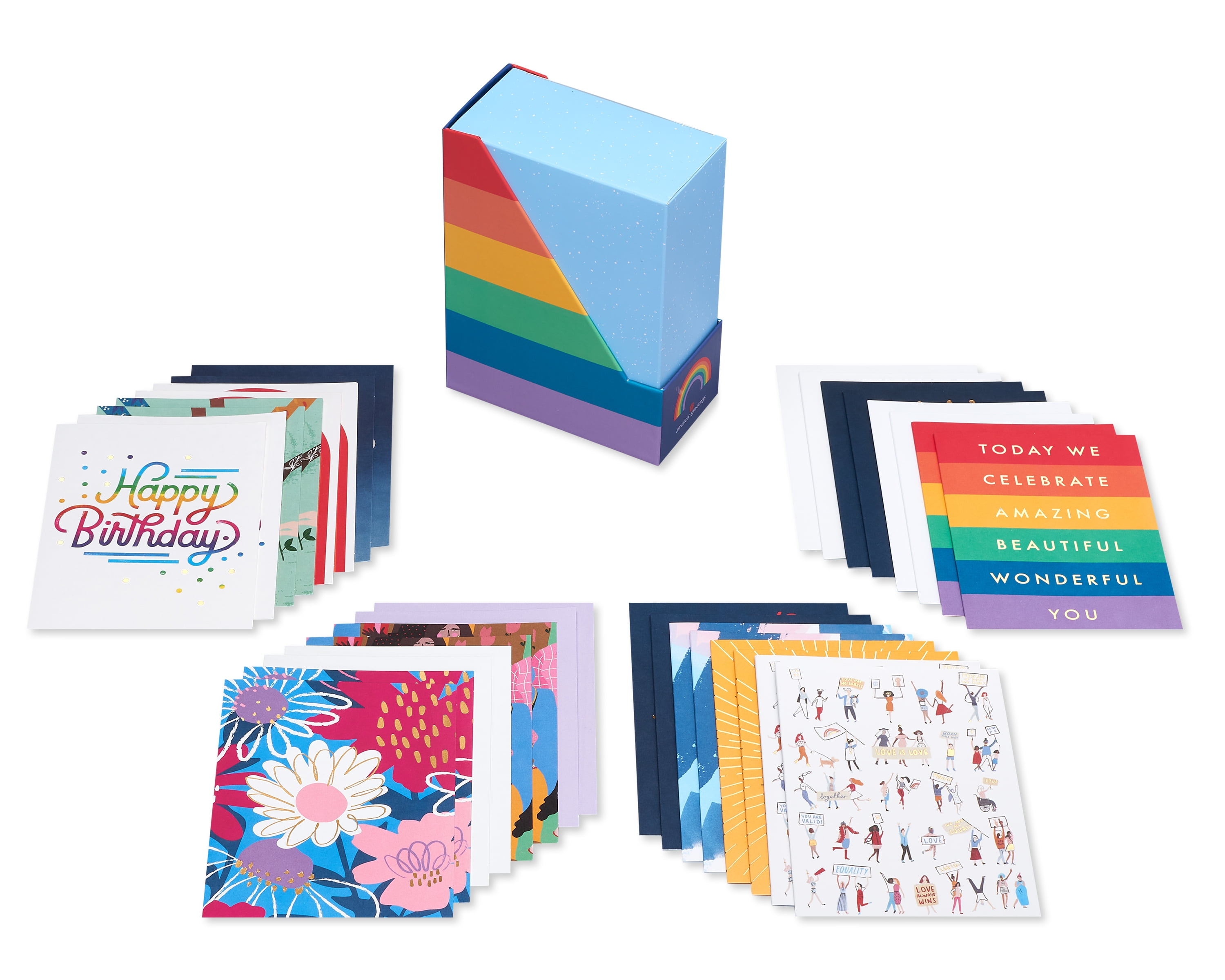American Greetings Pride Cards, LGBTQ+ Bundle (32Count)