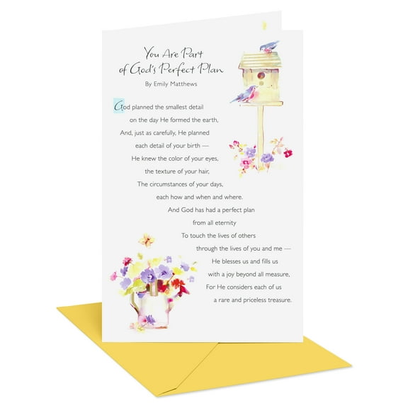 American Greetings Religious Birthday Card (Lounge Around)