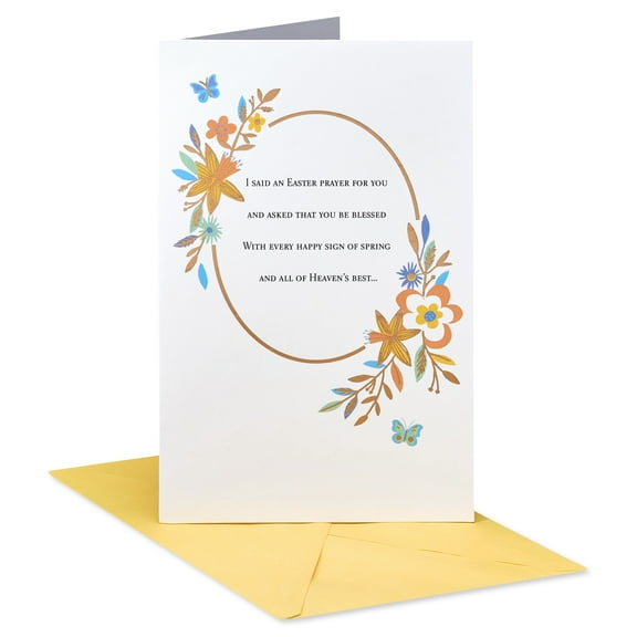 American Greetings Religious Easter Card for Anyone (Blessed Spring)