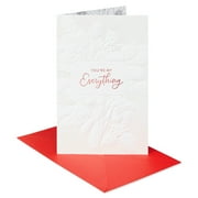 American Greetings Romantic Christmas Card With all my Heart