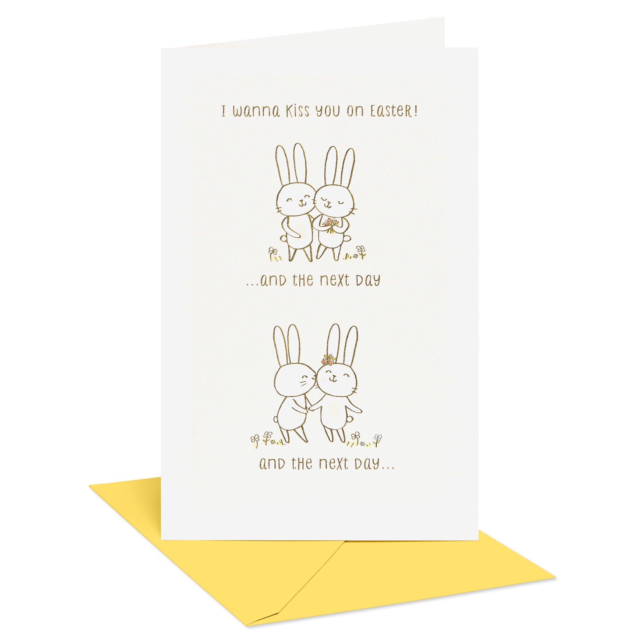 American Greetings Romantic Easter Card for Someone Special (Love and Kisses)