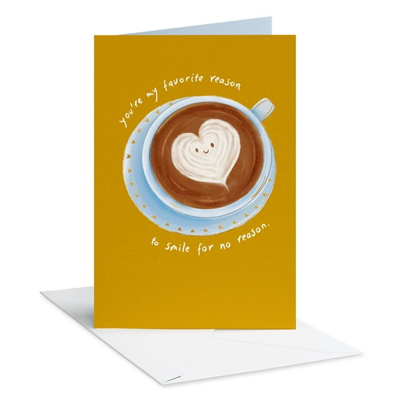 American Greetings Romantic Thinking of You Card (You're My Favorite Reason)