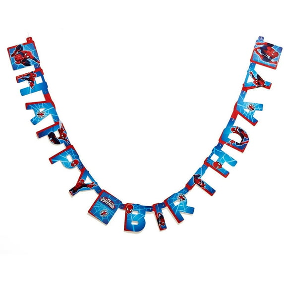 American Greetings Spider-Man Birthday Party Banner, Party Supplies