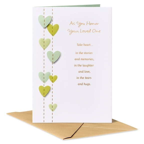 American Greetings Sympathy Card (Honoring Your Loved One)